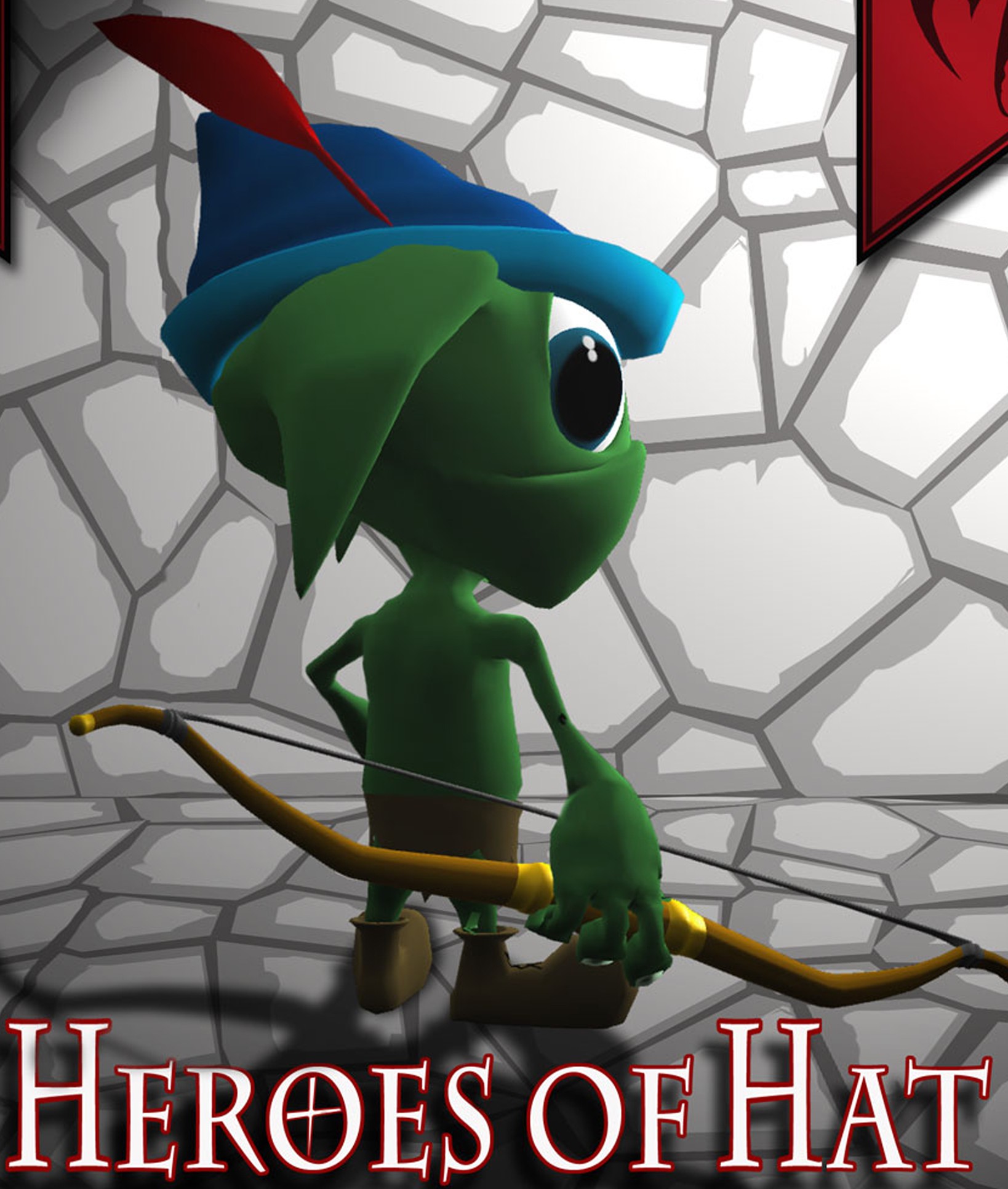 Heroes Of Hat is a 3D, cooperative, puzzle platformer where you, as an adventurous little goblin, fight back against an overlord dragon!
