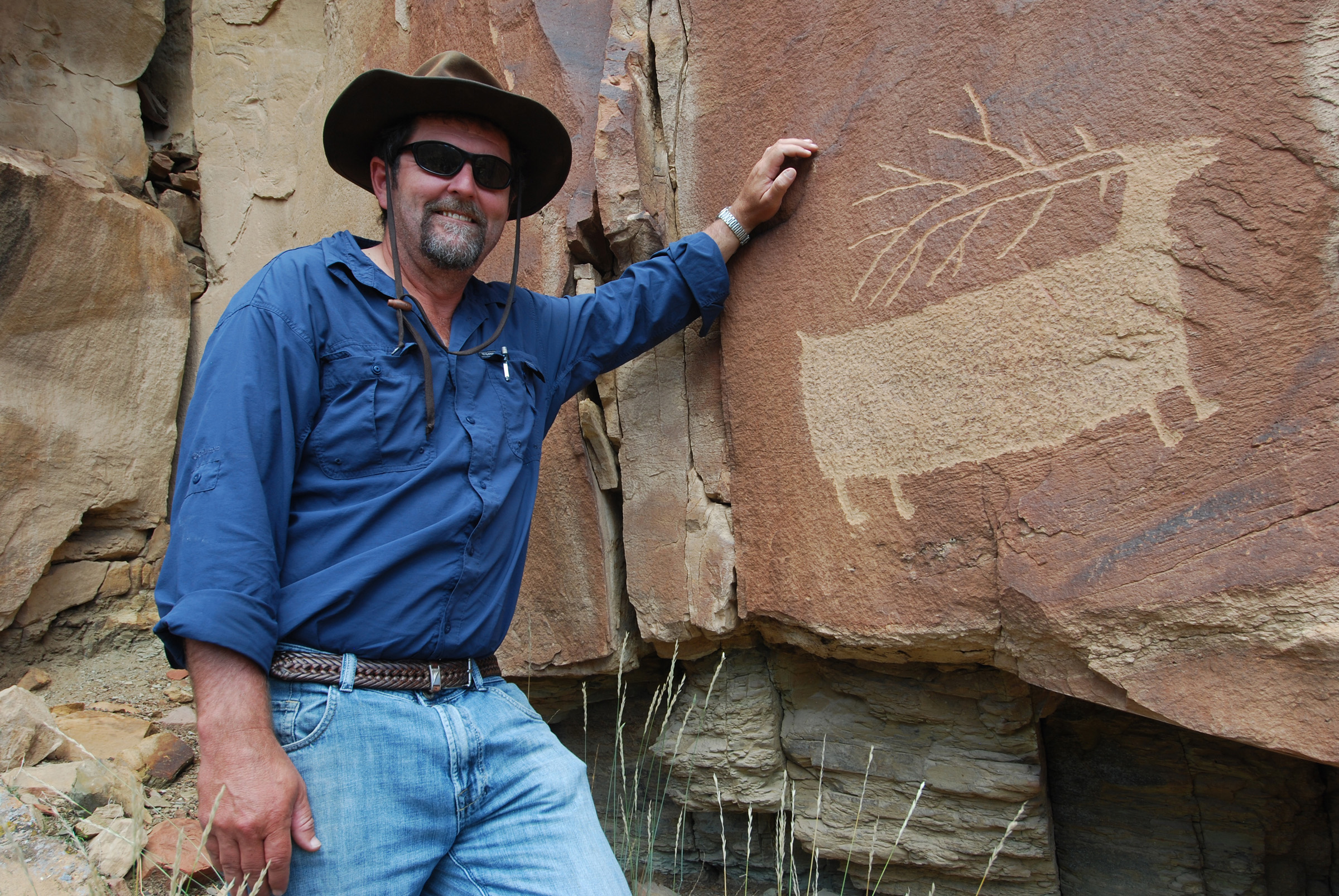 Archaeologist Jerry Spangler discusses his new book about Nine Mile Canyon Oct. 10 as part of the Wallace Stegner Center’s “Green Bag” series. Nine Mile Canyon is believed to be home to the largest concentration of rock art in North America.