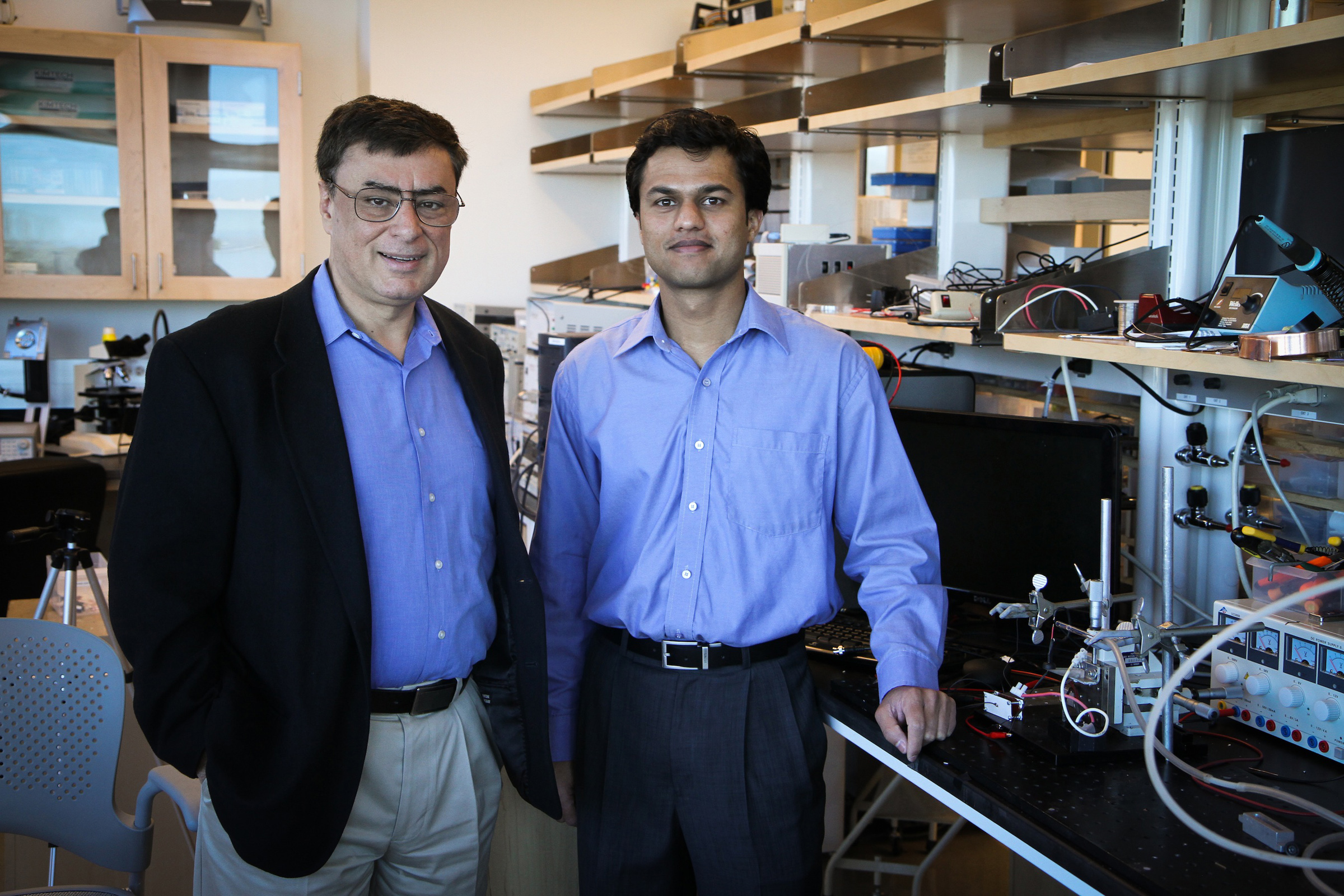 University of Utah electrical engineers Massood Tabib-Azar and Pradeep Pai fabricated the smallest plasma transistors that can withstand high temperatures and ionizing radiation found in a nuclear reactor. They could be used in robots sent into a damaged reactor facility and could keep working during a nuclear attack. Someday they also might make it possible for smartphones to act as a battlefield X-ray machines or for other devices to measure air quality in real time.
