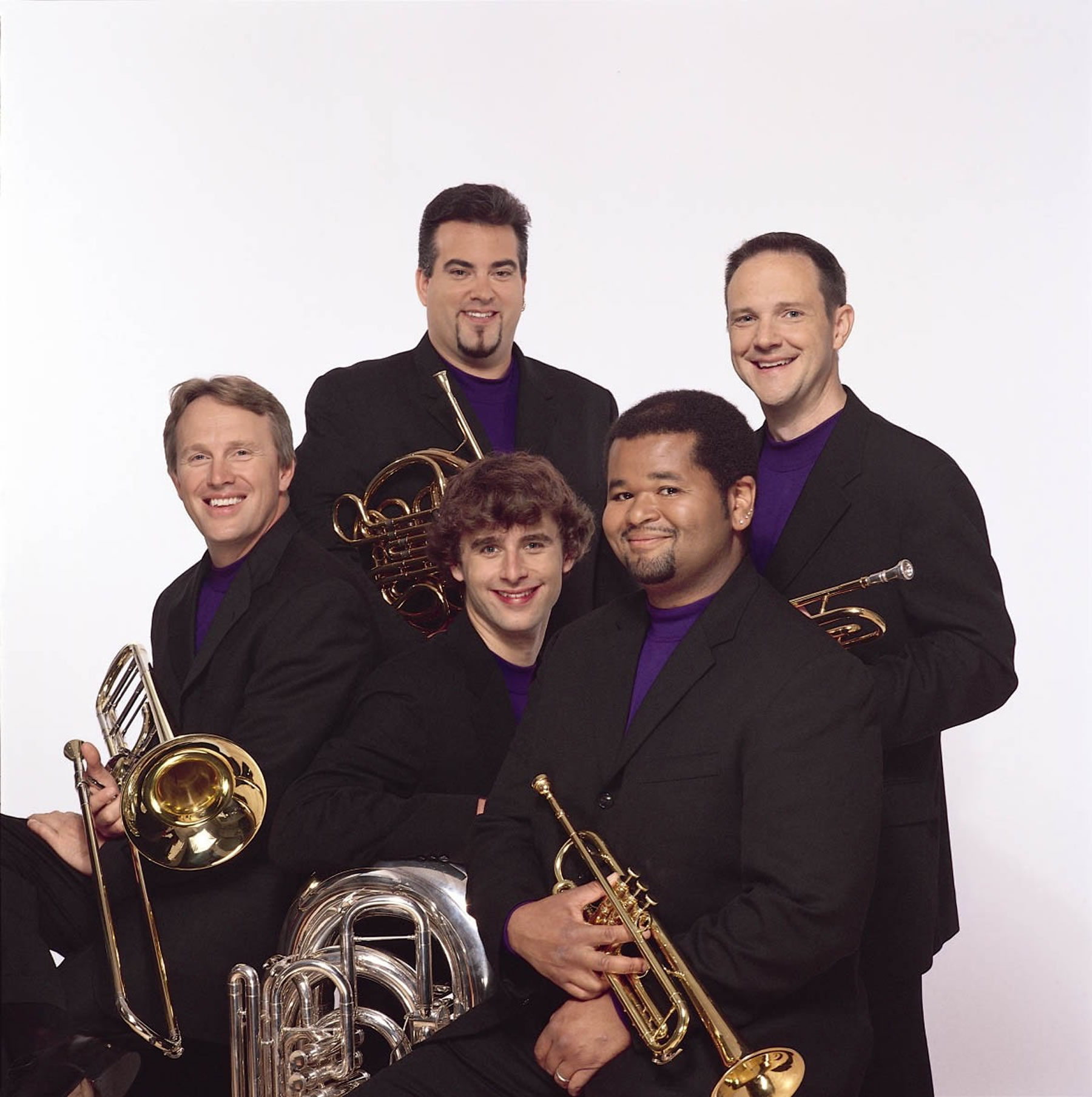 The Virtuoso Series welcomes the innovative Boston Brass, November 16 at 7:30 p.m., Libby Gardner Hall