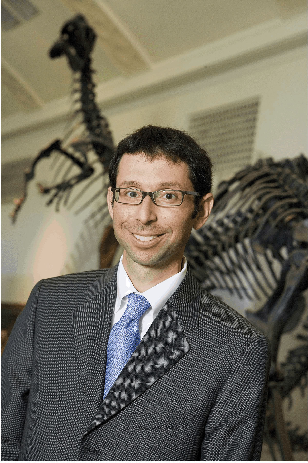 Chris Eisenberg, Capital Campaign Manager for the Utah Museum of Natural History.